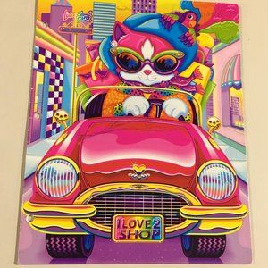 Lisa Frank The Fantastic World Lily Luvabuy Cat Folder